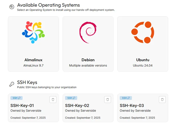 Instant Provisioning